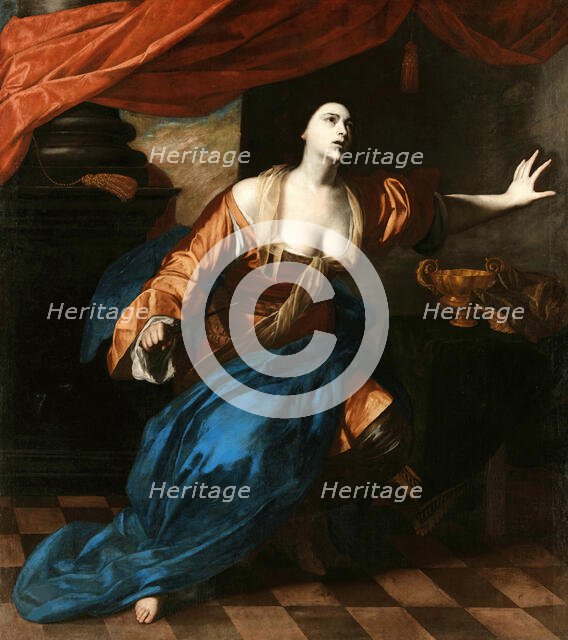 Lucretia, ca 1630-1634. Creator: Stanzione, Massimo (ca. 1585-ca. 1658).