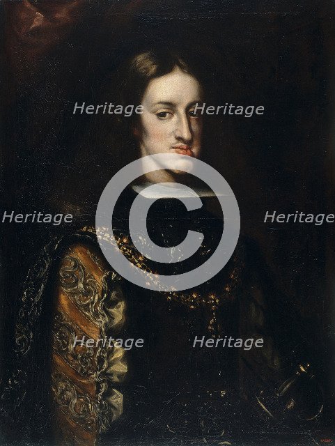 Portrait of Charles II of Spain, 1680-1683. Artist: Coello, Claudio (1642-1693)