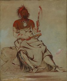 Te-ah'-ke-ra-lée-re-coo, The Cheyenne, a Republican Pawnee, 1832. Creator: George Catlin.