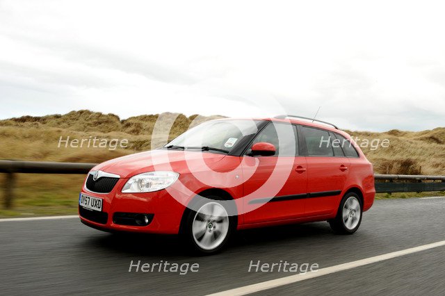 Skoda Fabia Estate 2007. Artist: Simon Clay.