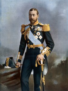 King George V, early 20th century.Artist: Lafayette