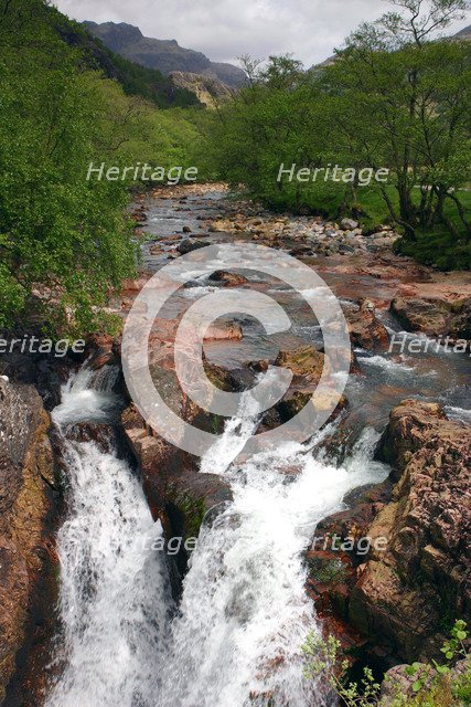 Water of Nevis, Glen Nevis, Highland, Scotland.
