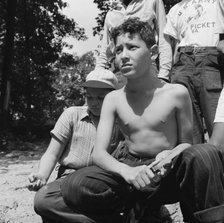 "Aw nuts", Camp Nathan Hale, Southfields, New York, 1943. Creator: Gordon Parks.