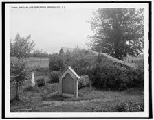 North Elba, John Brown's grave, Adirondack Mts., N.Y., c1902. Creator: William H. Jackson.