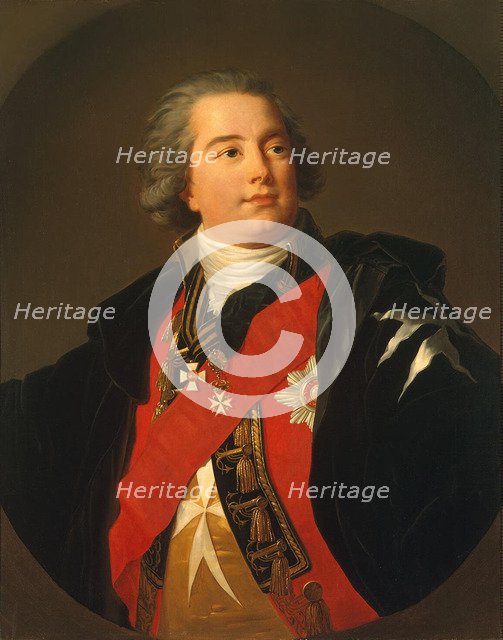 Portrait of Admiral July Litta (Giulio Renato de Litta Visconti Arese), 1800s. Artist: Anonymous  