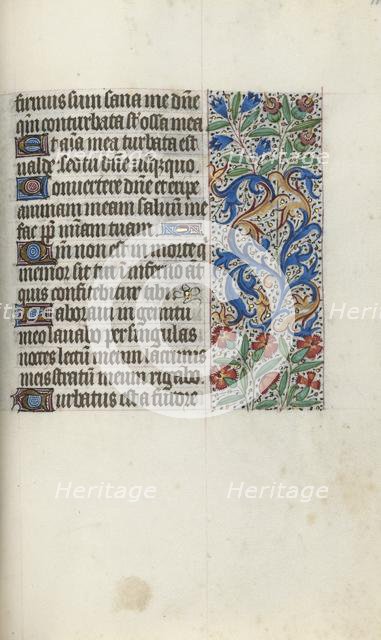 Book of Hours (Use of Rouen): fol. 112r, c. 1470. Creator: Master of the Geneva Latini (French, active Rouen, 1460-80).