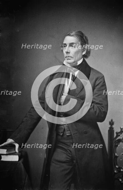 Rev. Dunbar, between 1855 and 1865. Creator: Unknown.