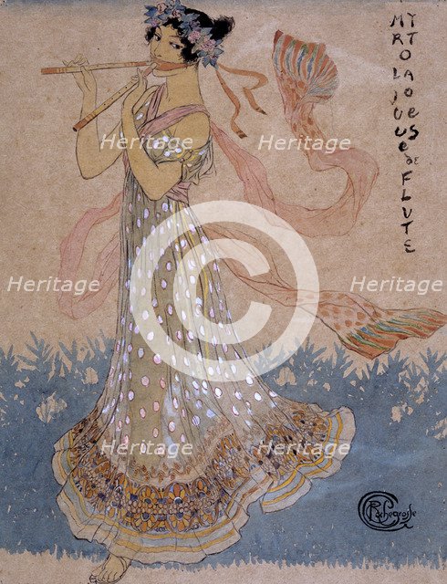 'The Young Musician', 20th Century. Artist: Georges Antoine Rochegrosse