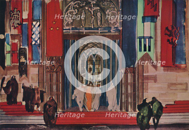 'Design for Stage Setting', c1927. Artist: Alexander Baranowsky.