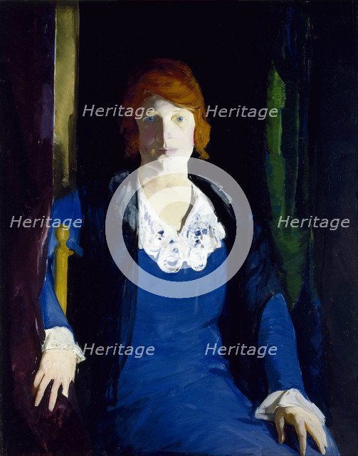 Portrait of Florence Pierce, 1914. Artist: Bellows, George (1882-1925)