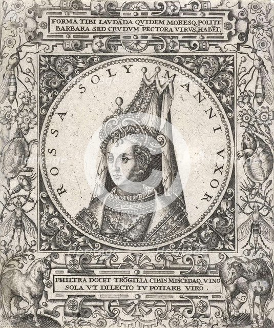 Roxelana. Artist: Anonymous  