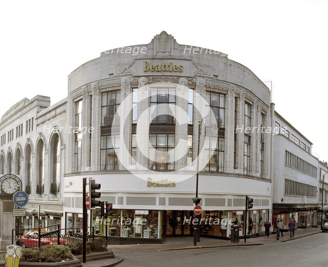 Beatties Department Store, Victoria Street, Wolverhampton, West Midlands, 2001 Artist: JO Davies