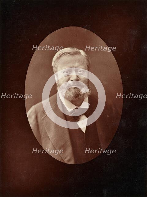 Edmond About, 1870-1875. Creator: Nadar.