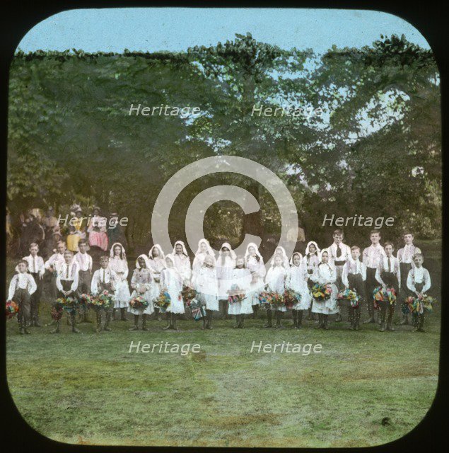 Strawberry Fair, Iffley, Oxford, Oxfordshire, 1908. Artist: Henry Taunt.
