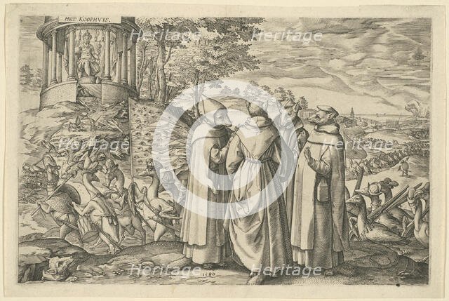 Allegory on the Defeat of the Duke of Alva at Brielle, 1580. Creator: Unknown.