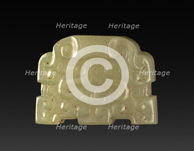 Ogre Mask (Taotie), 475-221 BC. Creator: Unknown.