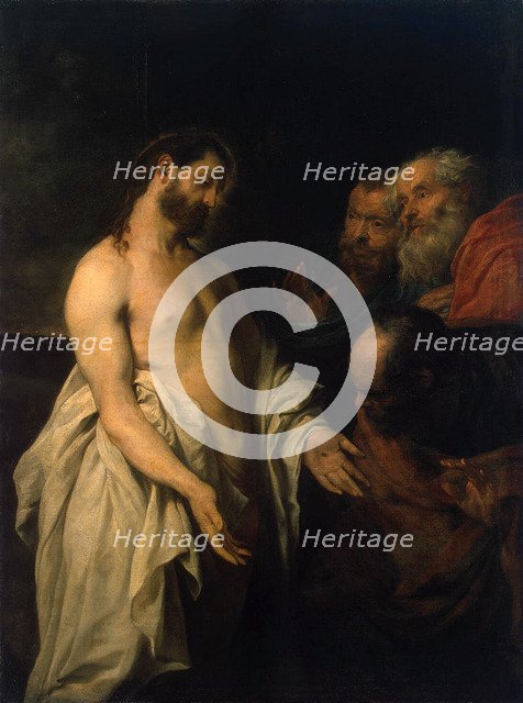 'Appearance of Christ to his Disciples', 1625-1626.  Artist: Anthony van Dyck