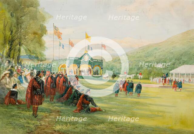 Braemar Highland Games, 1898. Creator: John Mitchell.