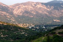Mountain scenery, Kefalonia, Greece