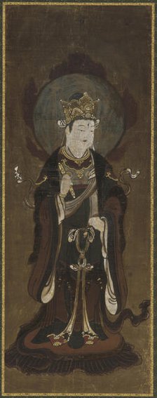 One of the twelve deva: Taishaku-ten (Indra), late 15th-early 16th century. Creator: Unknown.