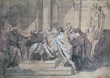 'Assassination of Julius Caesar', c1749-1821. Artist: Laurent Pecheux