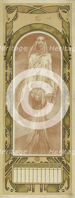 L'année qui vient , 1897. Creator: Mucha, Alfons Marie (1860-1939).