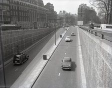 Piccadilly Underpass, Knightsbridge End, London, c1960s. Creator: Arthur Charles Kirby Ware.