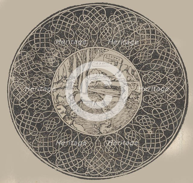 Trionfo Di Virtu. Libro Novo..., page 30 (recto), 1563. Creator: Matteo Pagano.