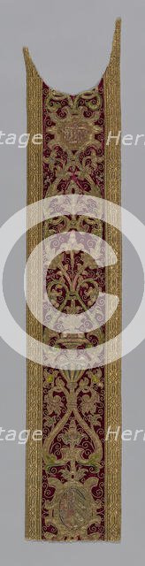 Orphrey Band, Spain, 17th century. Creator: Unknown.