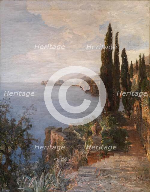 On the Dalmatian coast near Ragusa, 1888. Creator: Emil Jakob Schindler.