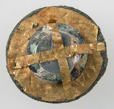 Disk Brooch, Frankish, 500-700. Creator: Unknown.