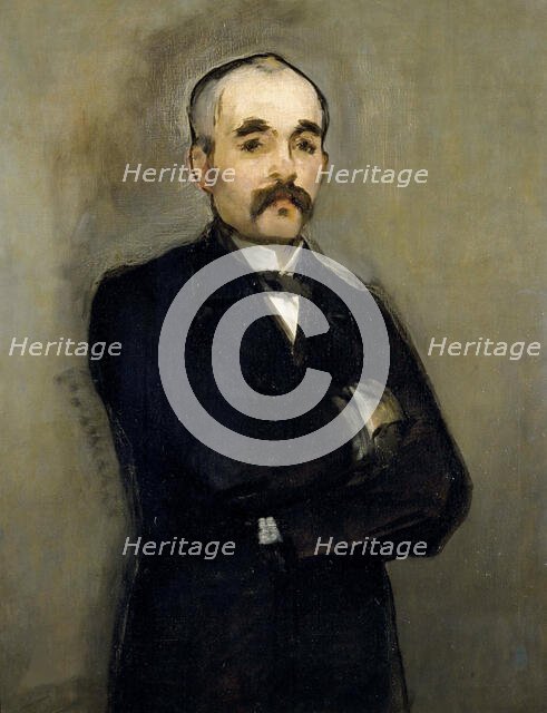Georges Clemenceau, 1879-1880. Creator: Manet, Édouard (1832-1883).
