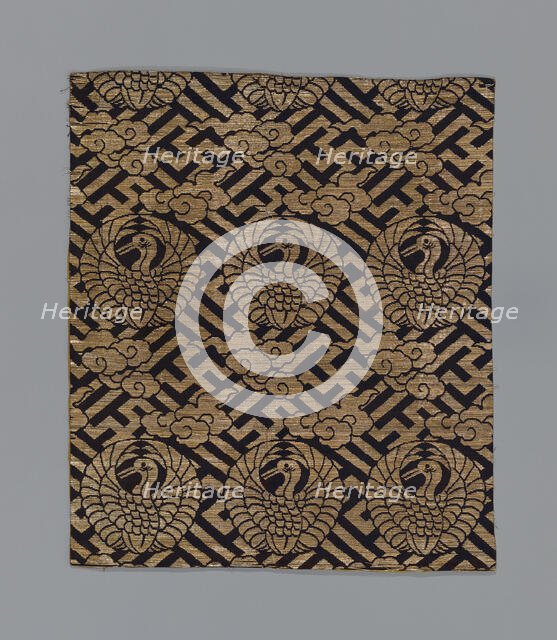 Uchishiki (Altar Cloth), Japan, late Edo period (1789-1868), 1801/25. Creator: Unknown.