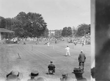 Tennis finals - Newport, '13, 1913. Creator: Bain News Service.