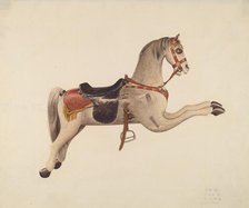 Carousel Horse, c. 1938. Creator: John Sullivan.