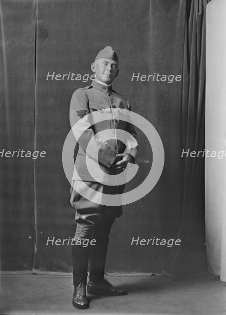 Mr. N.L. Fulton, portrait photograph, 1918 Sept. 8. Creator: Arnold Genthe.