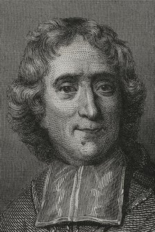 François Fénelon, (1651-1715), French theologian, Catholic bishop, poet and writer, 1856. Creator: Charles Geoffroy.