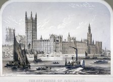 Palace of Westminster, London, c1860. Artist: Robert S Groom