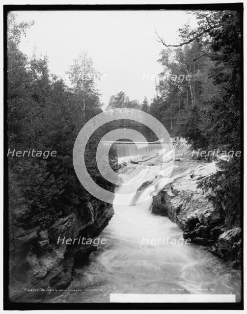 Belden's Falls, Green Mountains, between 1900 and 1906. Creator: Unknown.