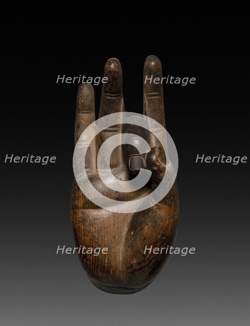 Hand of Buddha, 710-794. Creator: Unknown.