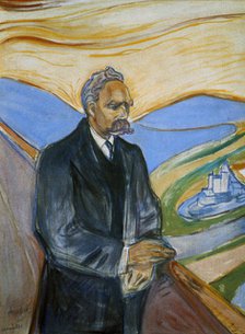 'Friedrich Nietzsche', 1906. Artist: Edvard Munch