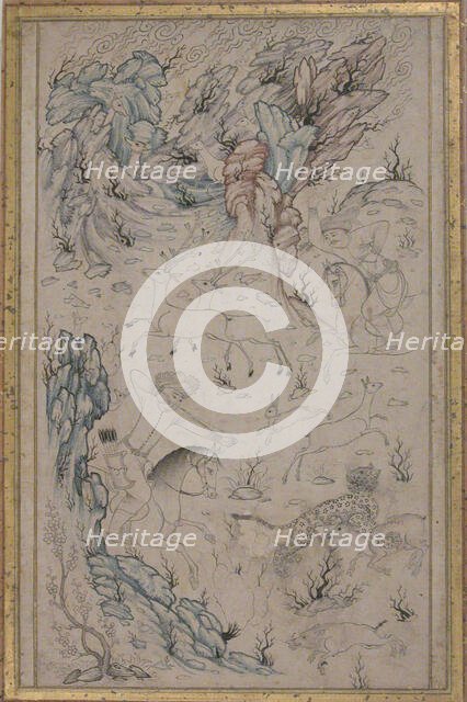 Hunting Scene, late 16th century. Creator: Unknown.