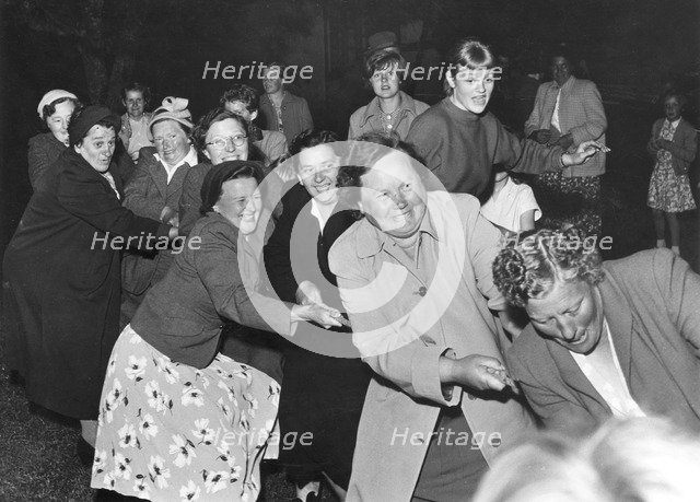 Women's tug of war, Sweden, c1930-1959(?). Artist: Unknown