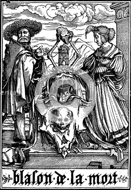'The Arms of Death', 1538. Artist: Hans Holbein the Younger