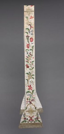 Embroidered Stola, 1700s. Creator: Unknown.