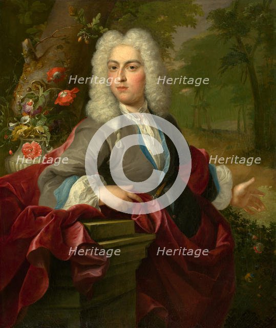 Portrait of a Man, ca. 1720. Creator: Circle of Arnold Boonen (Dutch, Dordrecht 1669-1729 Amsterdam).