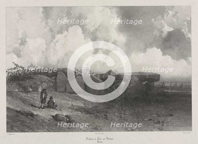 Voyages pittoresques et romantiques dans lancienne France: Bretagne…, c. 1845. Creator: Eugène Cicéri (French, 1813-1890).