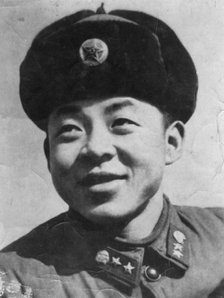 Lei Feng, Chinese soldier of the People's Liberation Army, c1962. Artist: Unknown