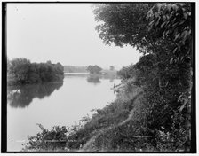 Racine, Wis., Cedar Bend, Root River, between 1880 and 1899. Creator: Unknown.