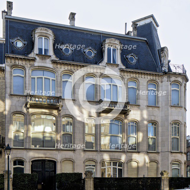 Hotel Vandenbroack, Avenue Brugmann/ Avenue Moliere, Brussels, (1908), c2014-c2017. Artist: Alan John Ainsworth.